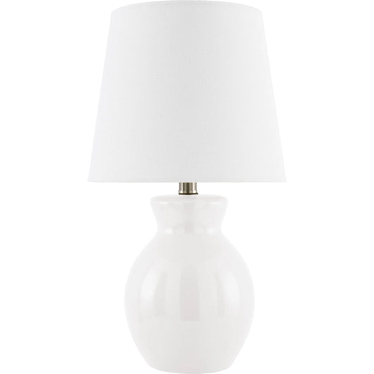 Stella Diminuta Table Lamp - 530704 by Livabliss in glazed. Made from ceramic, cotton in a cottage & farmhouse style.