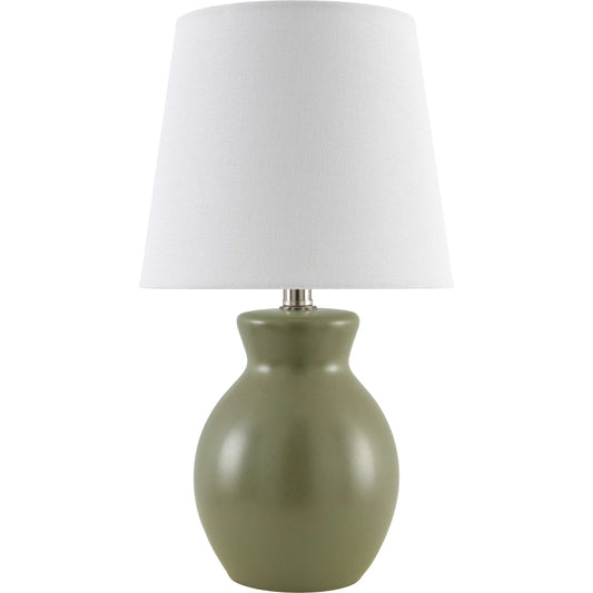 Stella Diminuta Table Lamp - 530704 by Livabliss in glazed. Made from ceramic, cotton in a cottage & farmhouse style.
