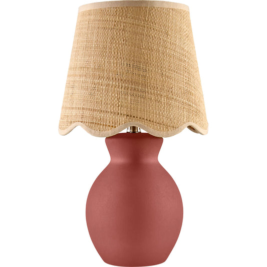 Stella Diminuta Table Lamp - 530704 by Livabliss in glazed. Made from ceramic, cotton in a cottage & farmhouse style.