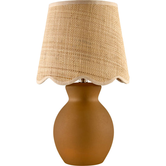 Stella Diminuta Table Lamp - 530704 by Livabliss in glazed. Made from ceramic, cotton in a cottage & farmhouse style.