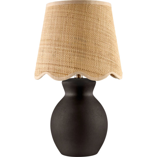 Stella Diminuta Table Lamp - 530704 by Livabliss in glazed. Made from ceramic, cotton in a cottage & farmhouse style.