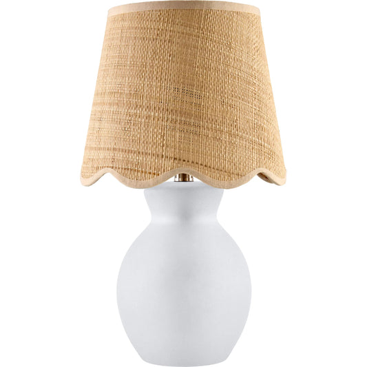 Stella Diminuta Table Lamp - 530704 by Livabliss in glazed. Made from ceramic, cotton in a cottage & farmhouse style.