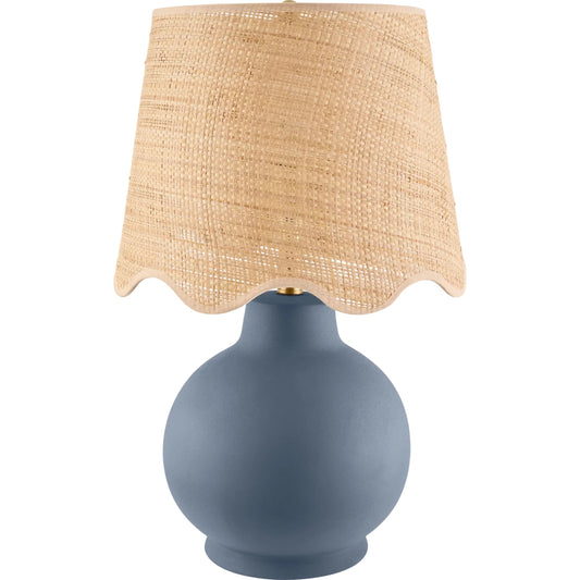 Stella Diminuta Accent Table Lamp with Tan Shade by Livabliss in painted. Made from ceramic, iron, linen, polyester in a unique style.