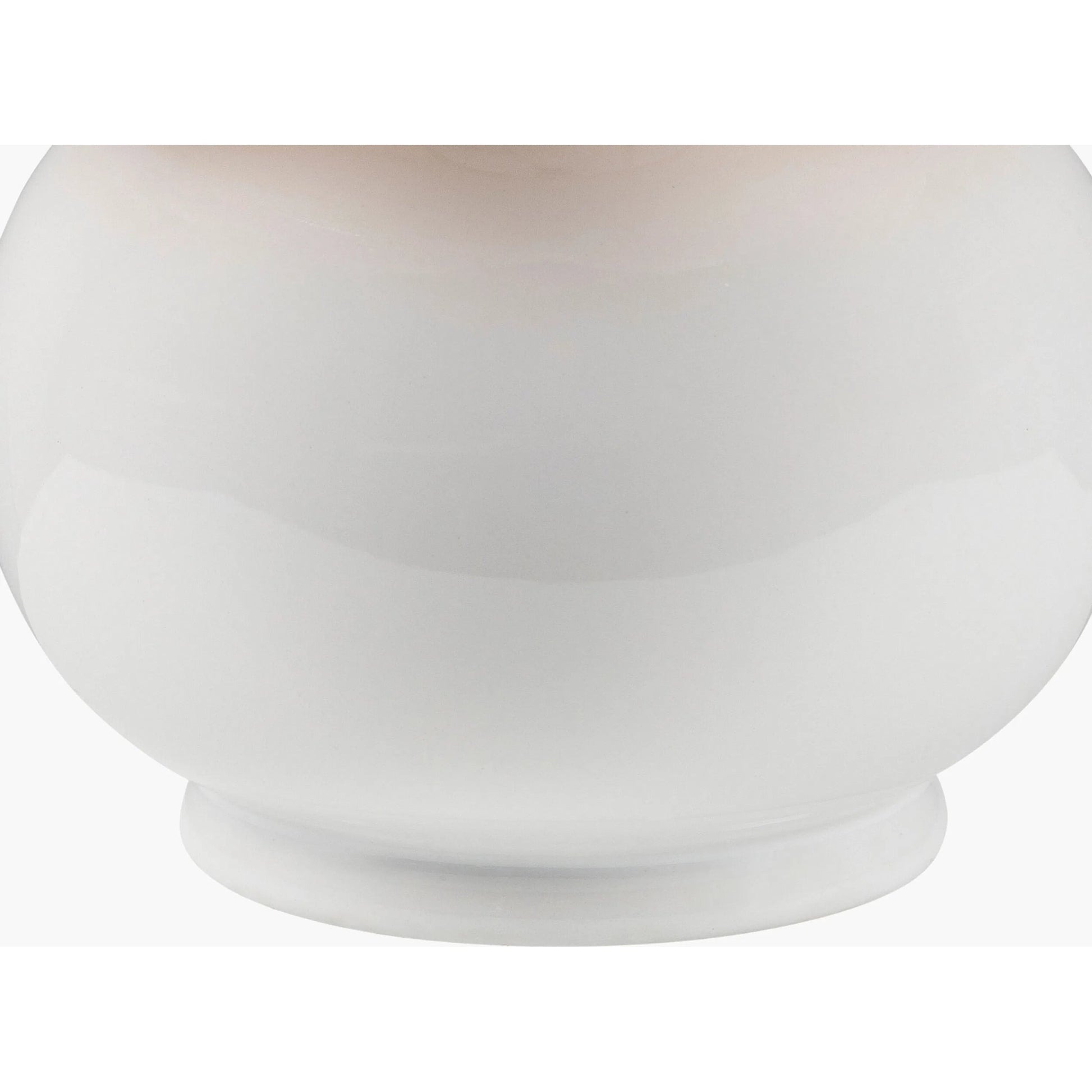 Stella Diminuta Indoor/Outdoor Table Lamp by Livabliss in glazed. Made from ceramic, cotton in a cottage & farmhouse style.