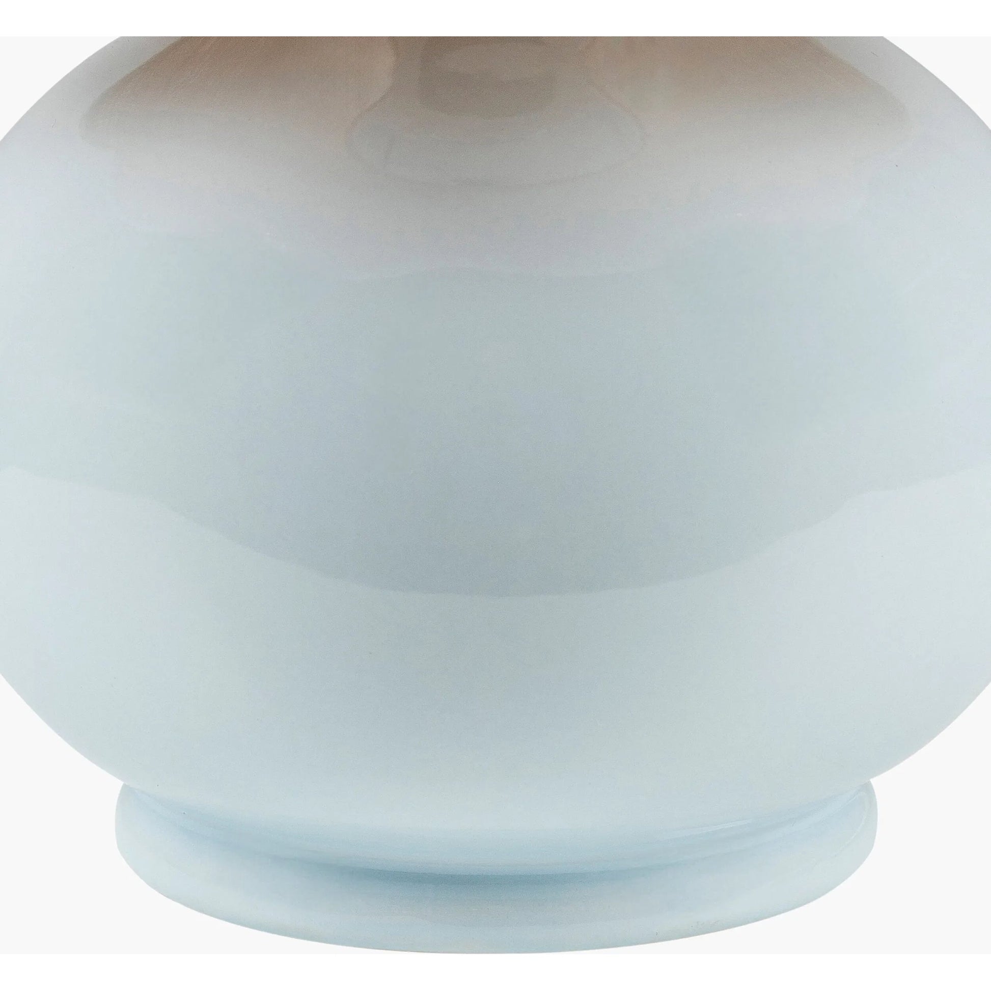Stella Diminuta Indoor/Outdoor Table Lamp by Livabliss in glazed. Made from ceramic, cotton in a cottage & farmhouse style.