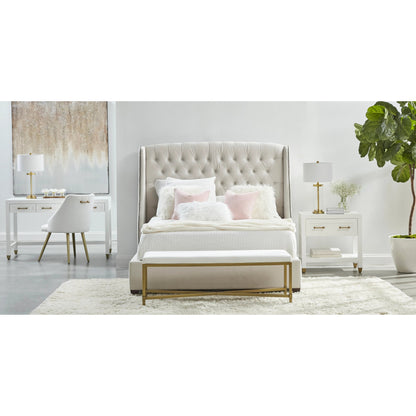 Stella Desk by Essentials For Living. Made from unique in a transitional style.