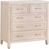 Light Honey Oak, Brushed Brass