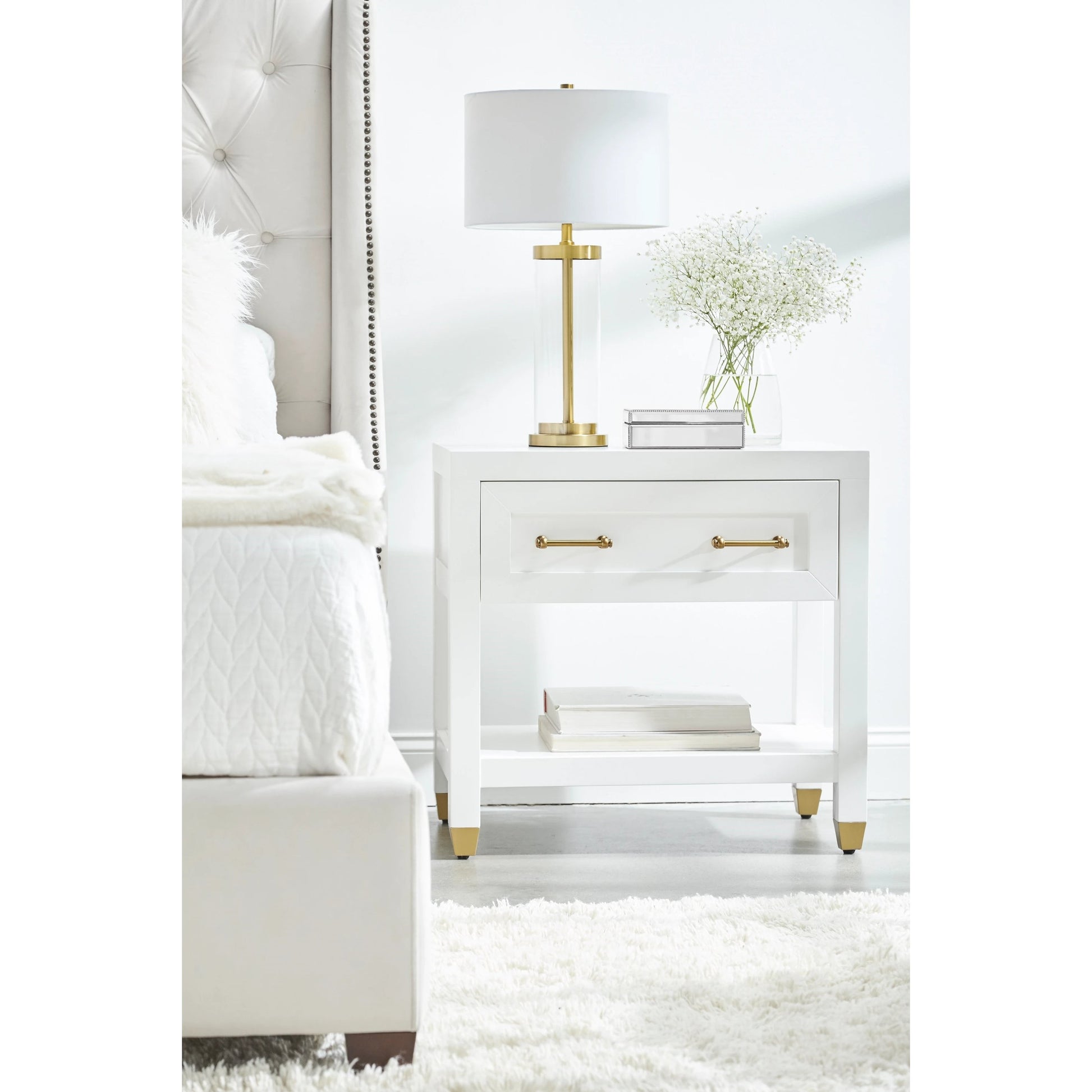 Stella Nightstand by Essentials For Living. Made from unique in a transitional style.