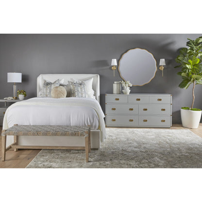 Stewart Bed by Essentials For Living in livesmart peyton-pearl, natural gray. Made from unique in a modern style.