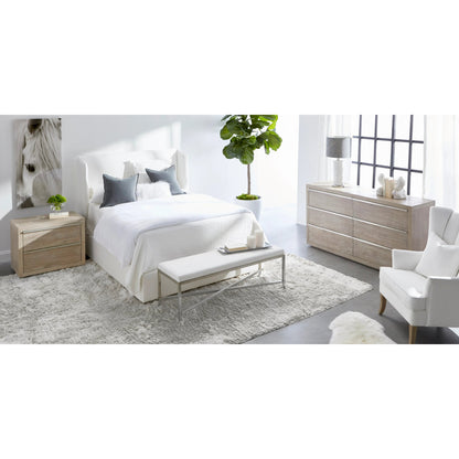 Stewart Bed by Essentials For Living in livesmart peyton-pearl, natural gray. Made from unique in a modern style.