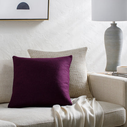 Stirling Pillow - 481734 by Surya. Made from front: 70% wool, 30% nylon, back: 70% wool in a modern style.