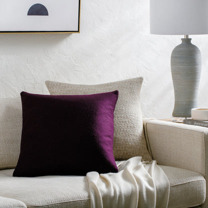 Stirling Pillow - 481734 by Surya. Made from front: 70% wool, 30% nylon, back: 70% wool in a modern style.