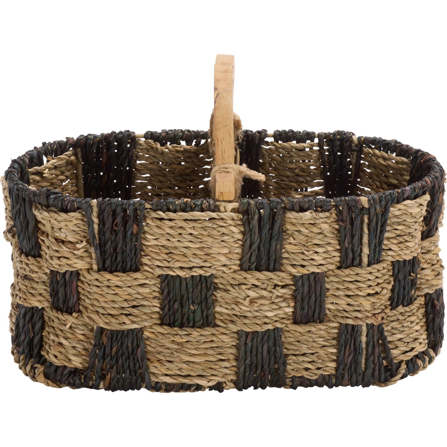 000 SI-2630223 | Additional Silo | Fisher Basket by HedgeApple Essentials in natural, dark natural. Made from seagrass, metal in a unique style.