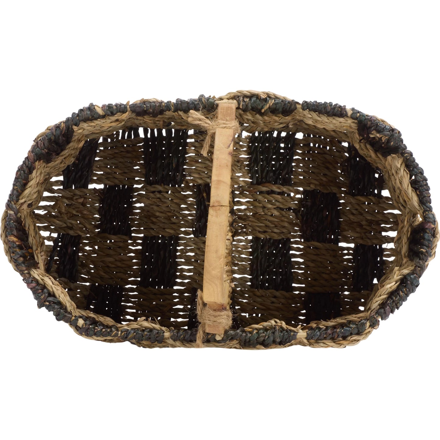 003 SI-2630223 | Additional Silo | Fisher Basket by HedgeApple Essentials in natural, dark natural. Made from seagrass, metal in a unique style.