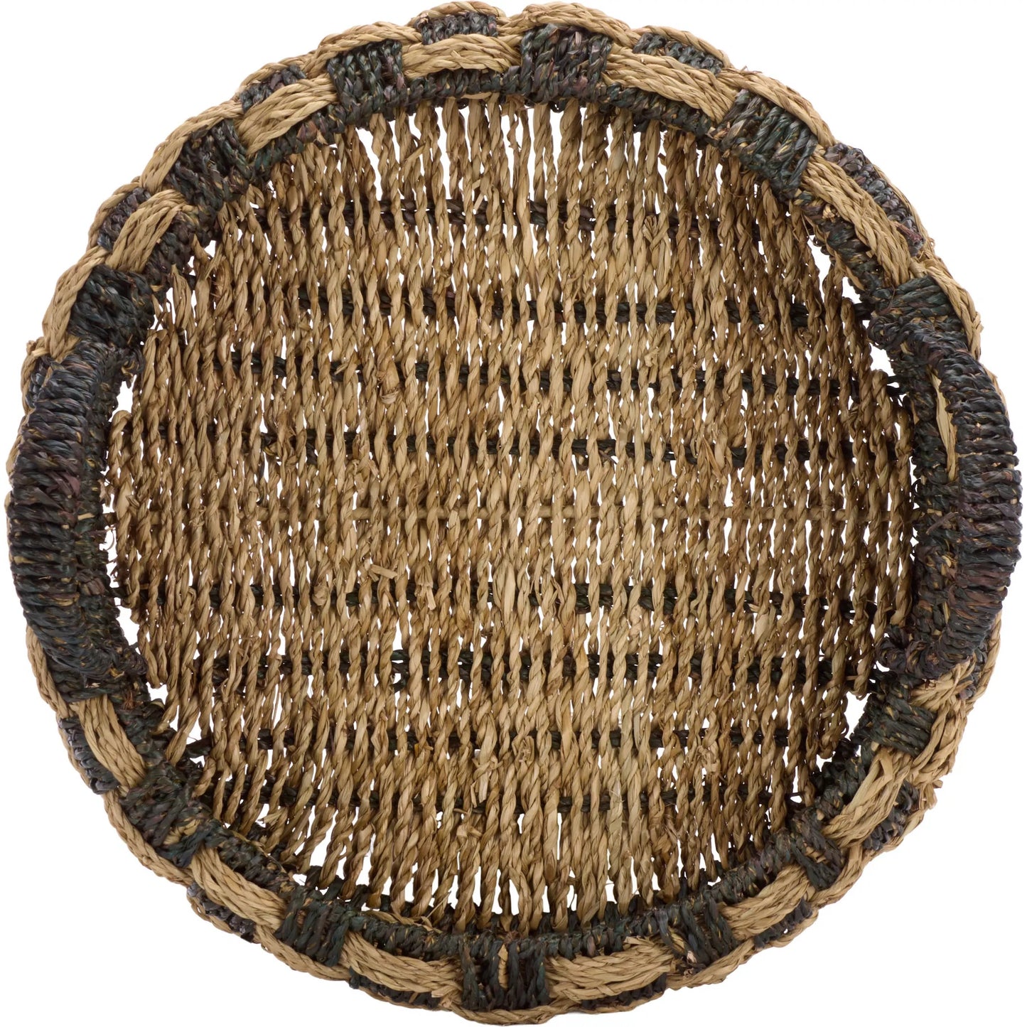 005 SI-2630227 | Additional Silo | Campbell Baskets (Set of 2) by HedgeApple Essentials in natural, dark natural. Made from seagrass, metal in a unique style.