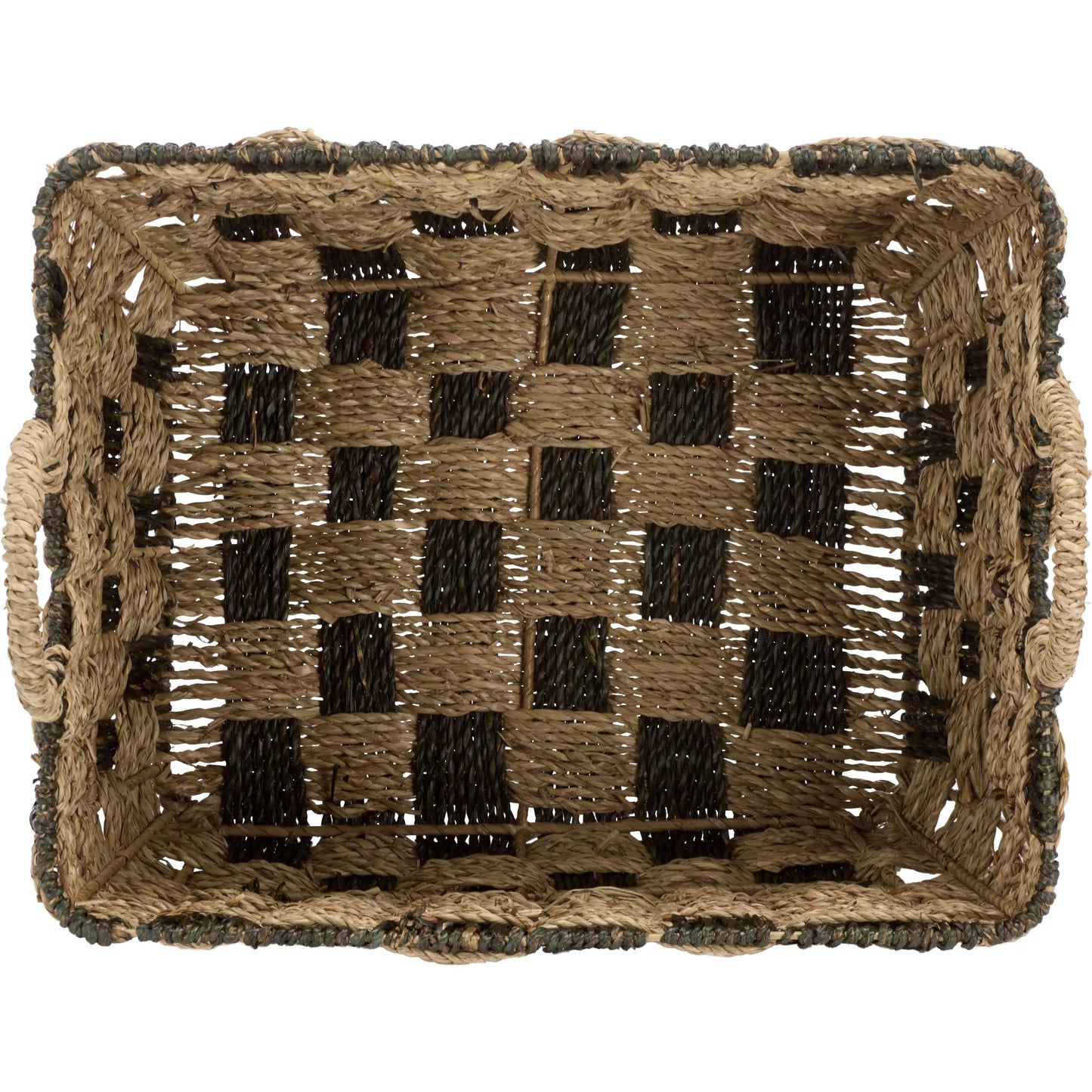 005 SI-2630228 | Additional Silo | Raymond Baskets (Set of 3) by HedgeApple Essentials in natural, dark natural. Made from seagrass, metal in a unique style.
