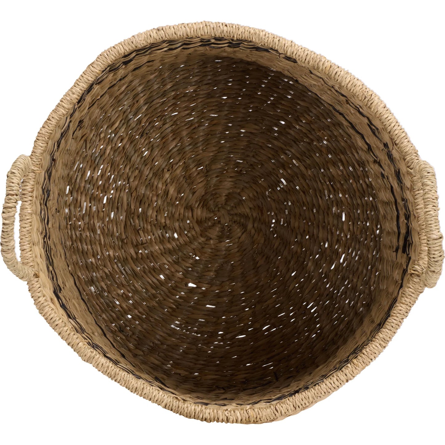 005 SI-2630229 | Additional Silo | Michigan Baskets (Set of 3) by HedgeApple Essentials in natural, black. Made from seagrass in a unique style.