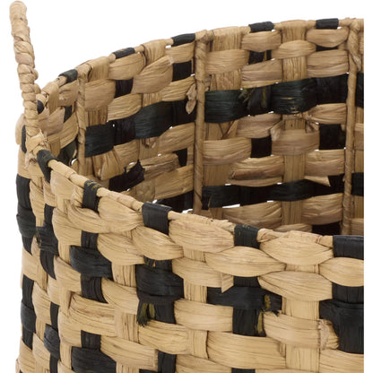 Trego Baskets (Set of 2) by HedgeApple Essentials in natural, black. Made from metal in a unique style.