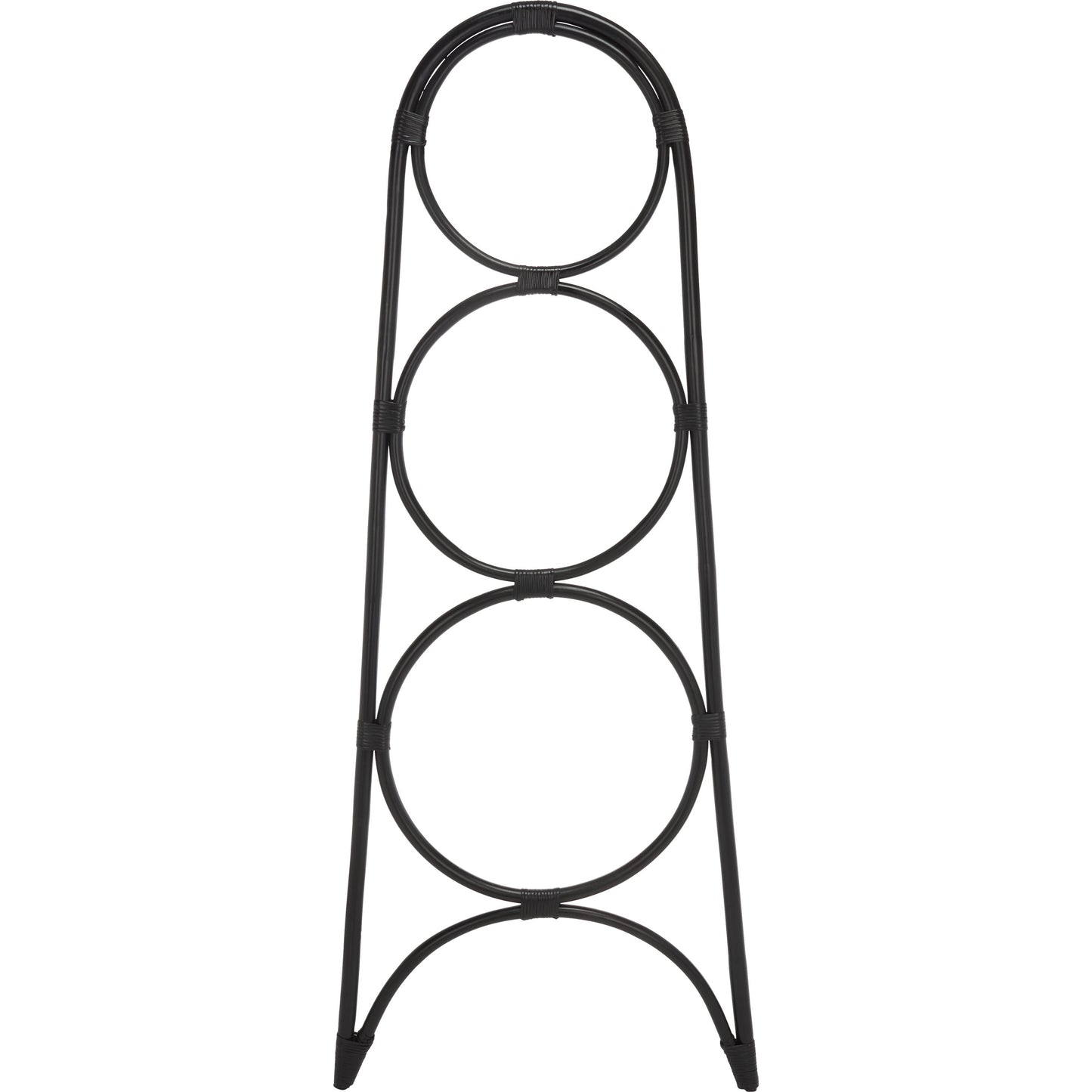 002 SI-1996812 | Primary Silo | Charleston 3 Tier Towel Hanger by HedgeApple Essentials. Made from rattan in a modern style.