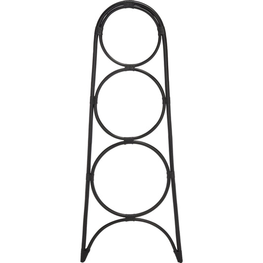 Charleston 3 Tier Towel Hanger by HedgeApple Essentials. Made from rattan in a modern style.