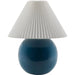 Stellar Round Accent Table Lamp by Livabliss in electroplated, glazed. Made from ceramic, polyester, iron in a modern style.