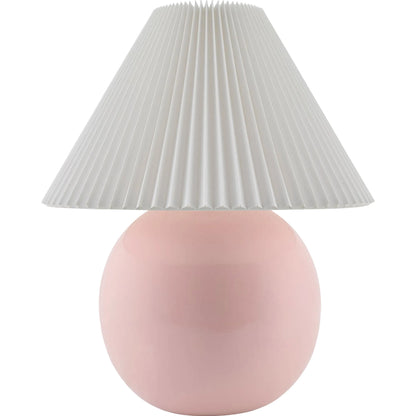 Stellar Round Accent Table Lamp by Livabliss in electroplated, glazed. Made from ceramic, polyester, iron in a modern style.
