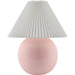 Stellar Round Accent Table Lamp by Livabliss in electroplated, glazed. Made from ceramic, polyester, iron in a modern style.