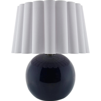 Stellar Accent II Table Lamp by Livabliss in electroplated, glazed. Made from ceramic, polyester, iron in a eclectic & global style.
