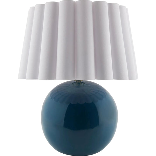 Stellar Accent Table Lamp by Livabliss in electroplated, glazed. Made from ceramic, polyester, iron in a unique style.