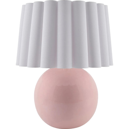 Stellar Accent Table Lamp by Livabliss in electroplated, glazed. Made from ceramic, polyester, iron in a unique style.