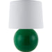 Stellar Accent III Table Lamp by Livabliss in electroplated, glazed. Made from ceramic, polyester, iron in a eclectic & global style.