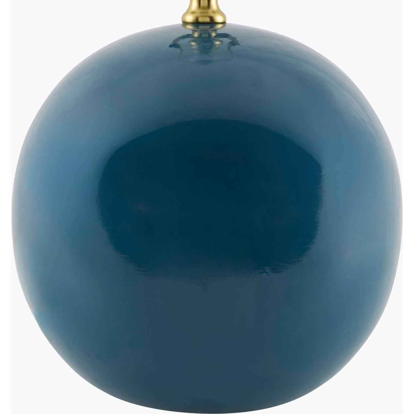 010 SI-2349653 | Closeup | Stellar Accent II Table Lamp by Livabliss in electroplated, glazed. Made from ceramic, polyester, iron in a eclectic & global style.