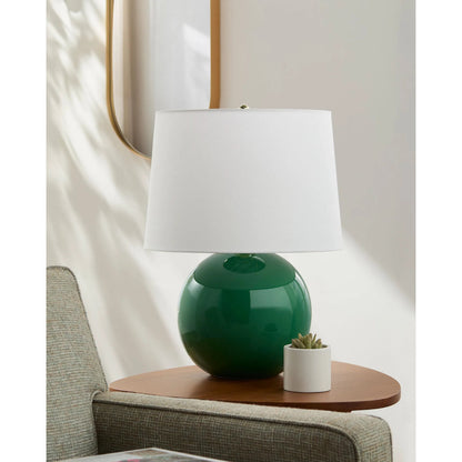 Stellar Accent III Table Lamp by Livabliss in electroplated, glazed. Made from ceramic, polyester, iron in a eclectic & global style.