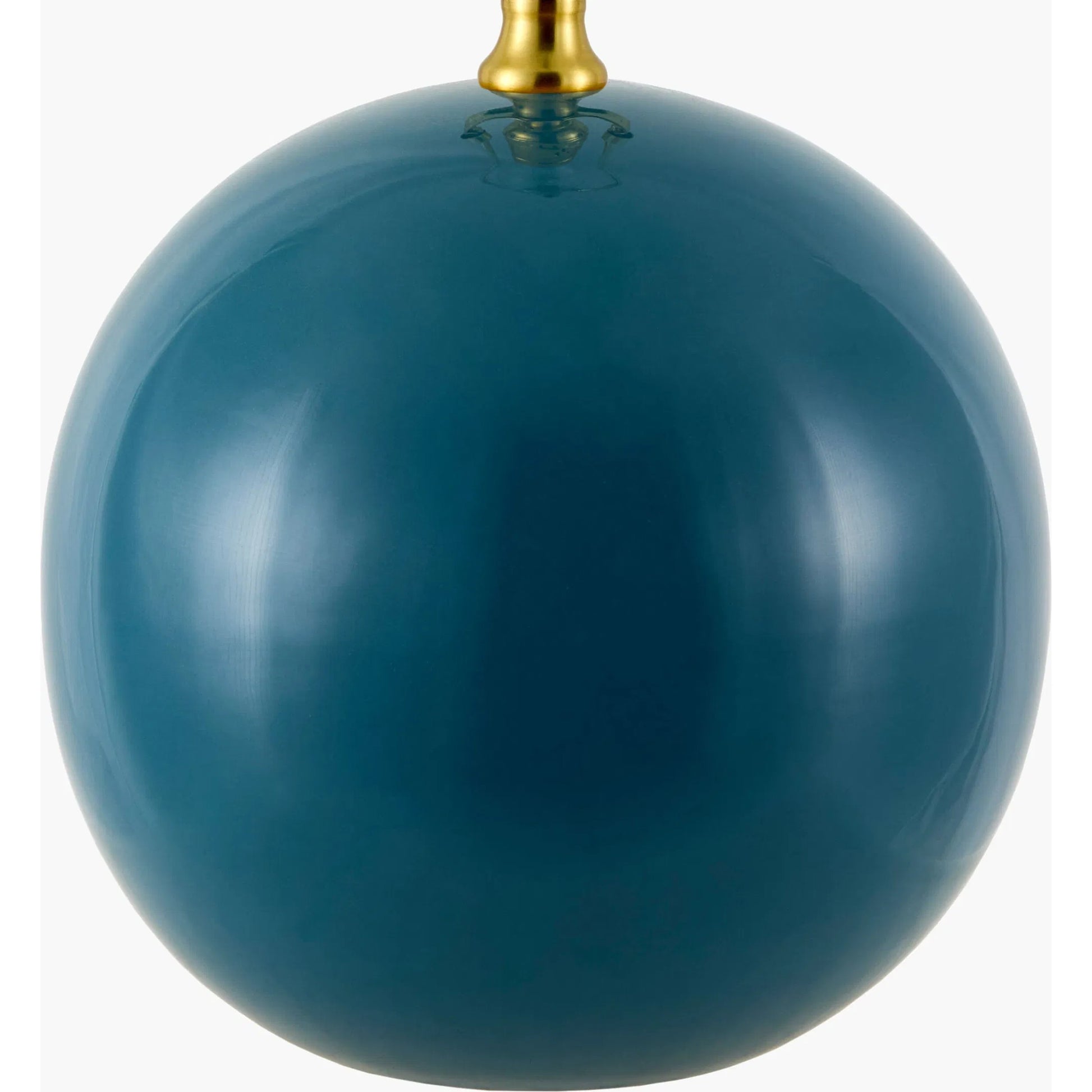 Stellar Accent III Table Lamp by Livabliss in electroplated, glazed. Made from ceramic, polyester, iron in a eclectic & global style.