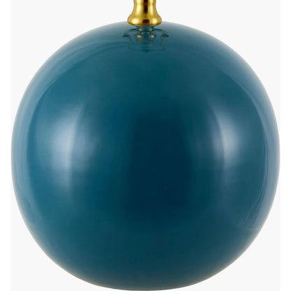 Stellar Accent III Table Lamp by Livabliss in electroplated, glazed. Made from ceramic, polyester, iron in a eclectic & global style.