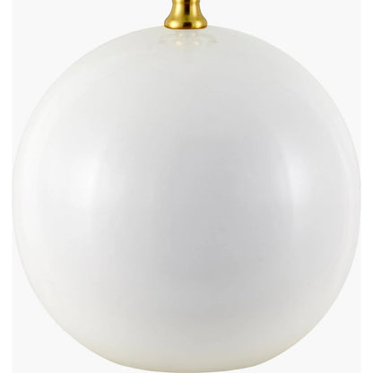 Stellar Accent III Table Lamp by Livabliss in electroplated, glazed. Made from ceramic, polyester, iron in a eclectic & global style.