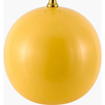 Stellar Accent III Table Lamp by Livabliss in electroplated, glazed. Made from ceramic, polyester, iron in a eclectic & global style.