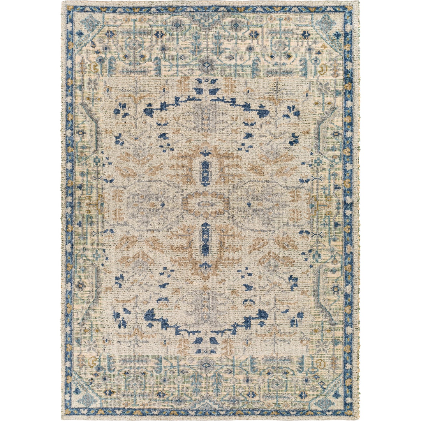 001 SI-1890881,SI-1890882 | Primary Silo | St Moritz Rug - 26658 by Surya in blue, light beige, light sage, cream. Made from unique in a unique style.