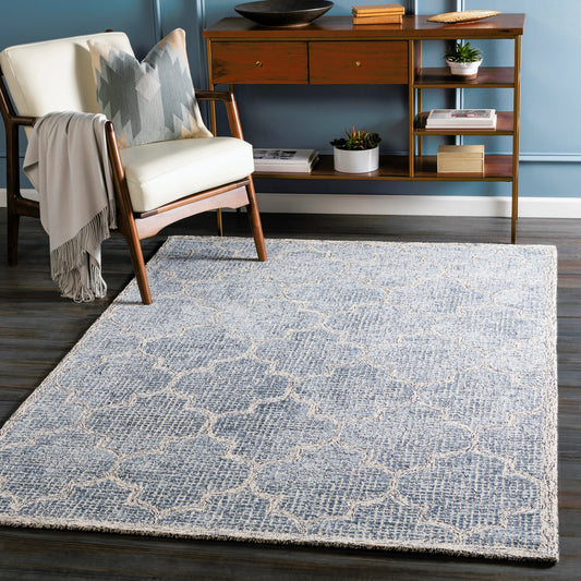 Starlit Rug - 23585 by Surya. Made from 60% viscose, 40% wool in a unique style.