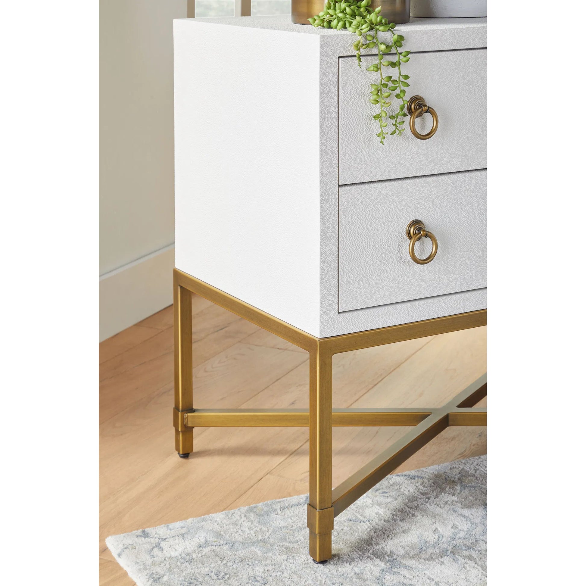Strand Shagreen 2-Drawer Nightstand by Essentials For Living. Made from unique in a modern style.