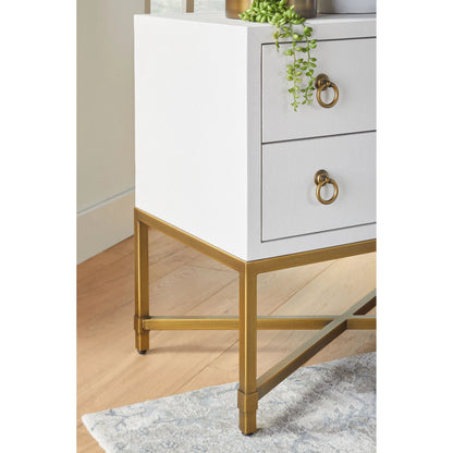 Strand Shagreen 2-Drawer Nightstand by Essentials For Living. Made from unique in a modern style.