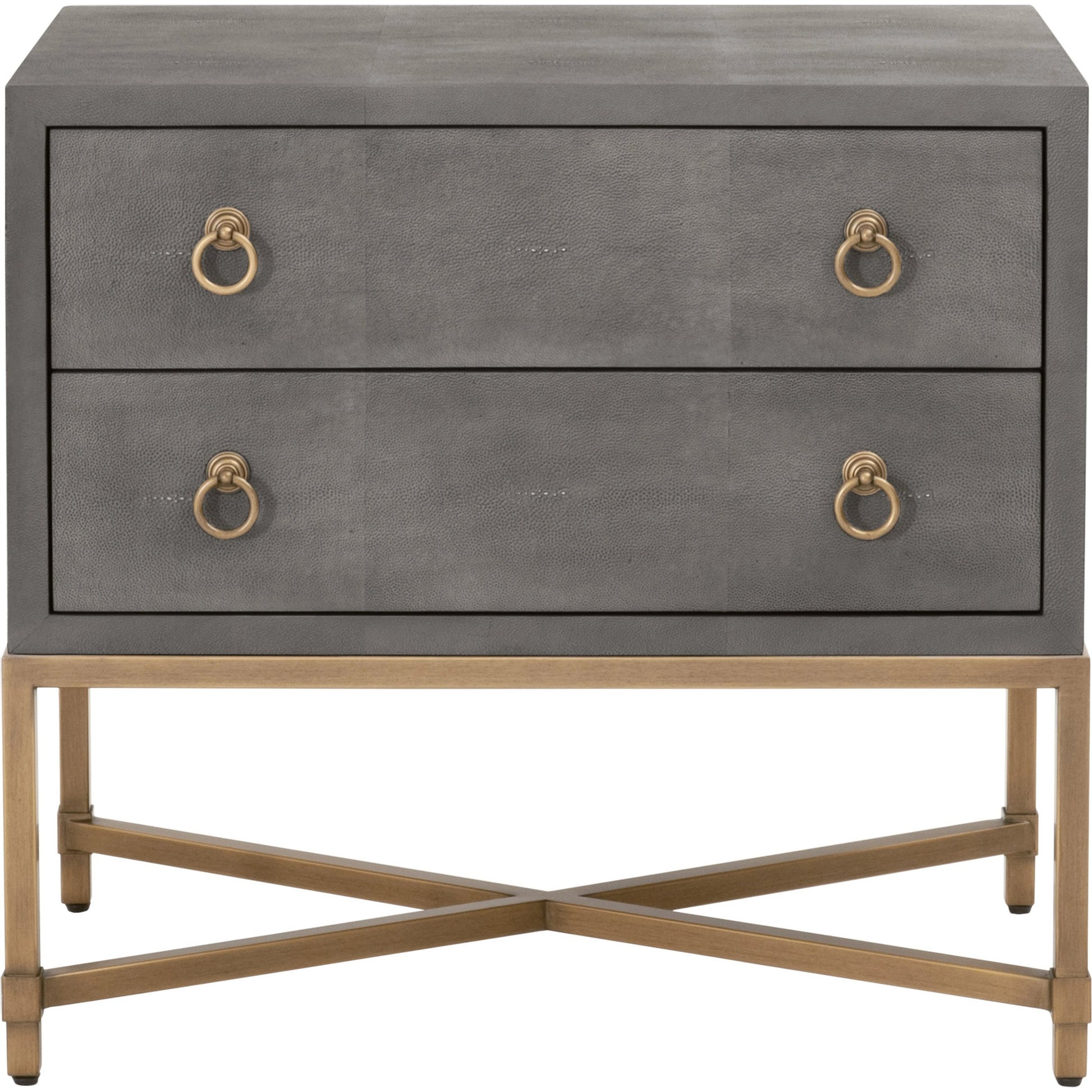 Strand Shagreen 2-Drawer Nightstand by Essentials For Living. Made from unique in a modern style.