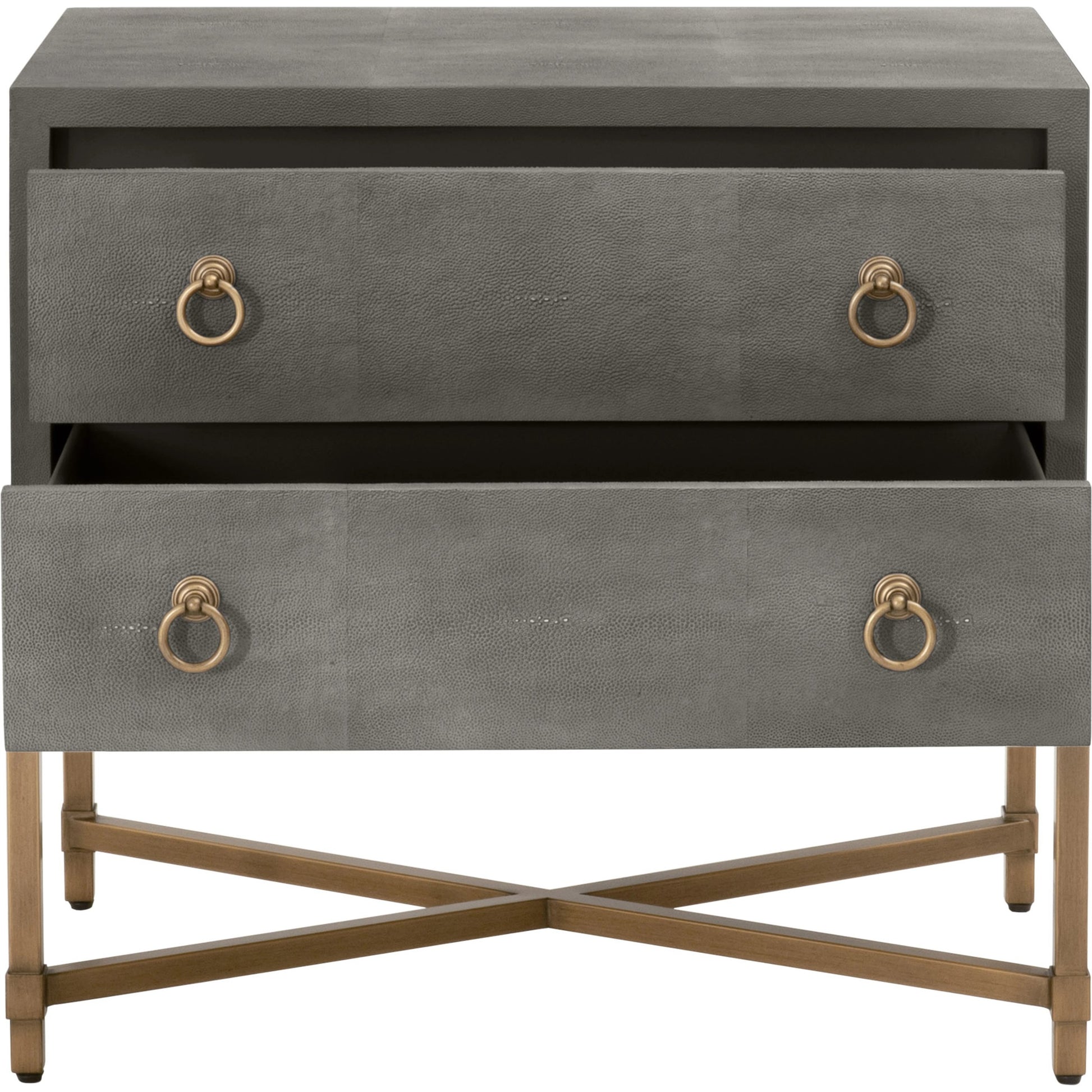 Strand Shagreen 2-Drawer Nightstand by Essentials For Living. Made from unique in a modern style.