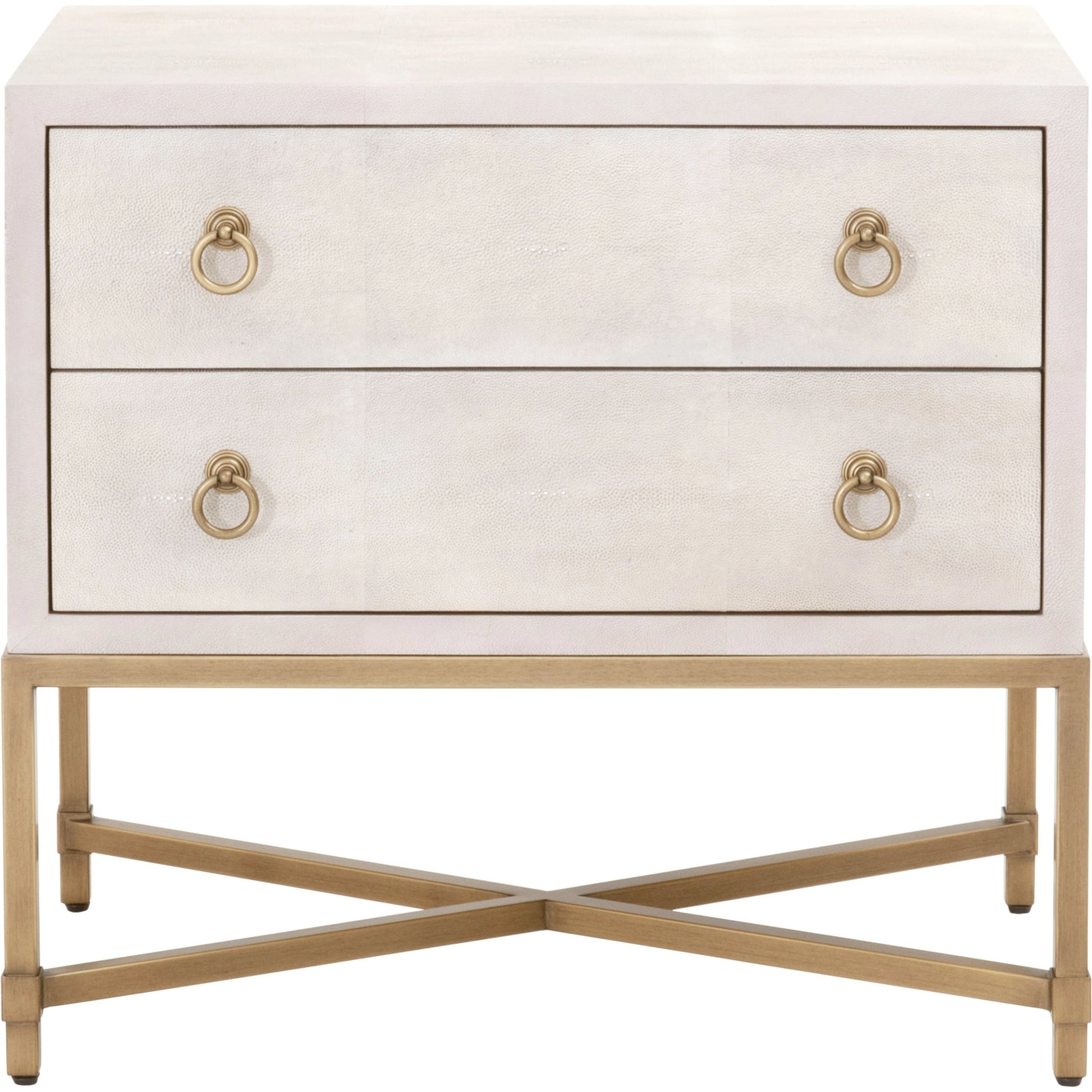Strand Shagreen 2-Drawer Nightstand by Essentials For Living. Made from unique in a modern style.