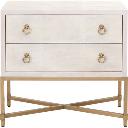 Strand Shagreen 2-Drawer Nightstand by Essentials For Living. Made from unique in a modern style.