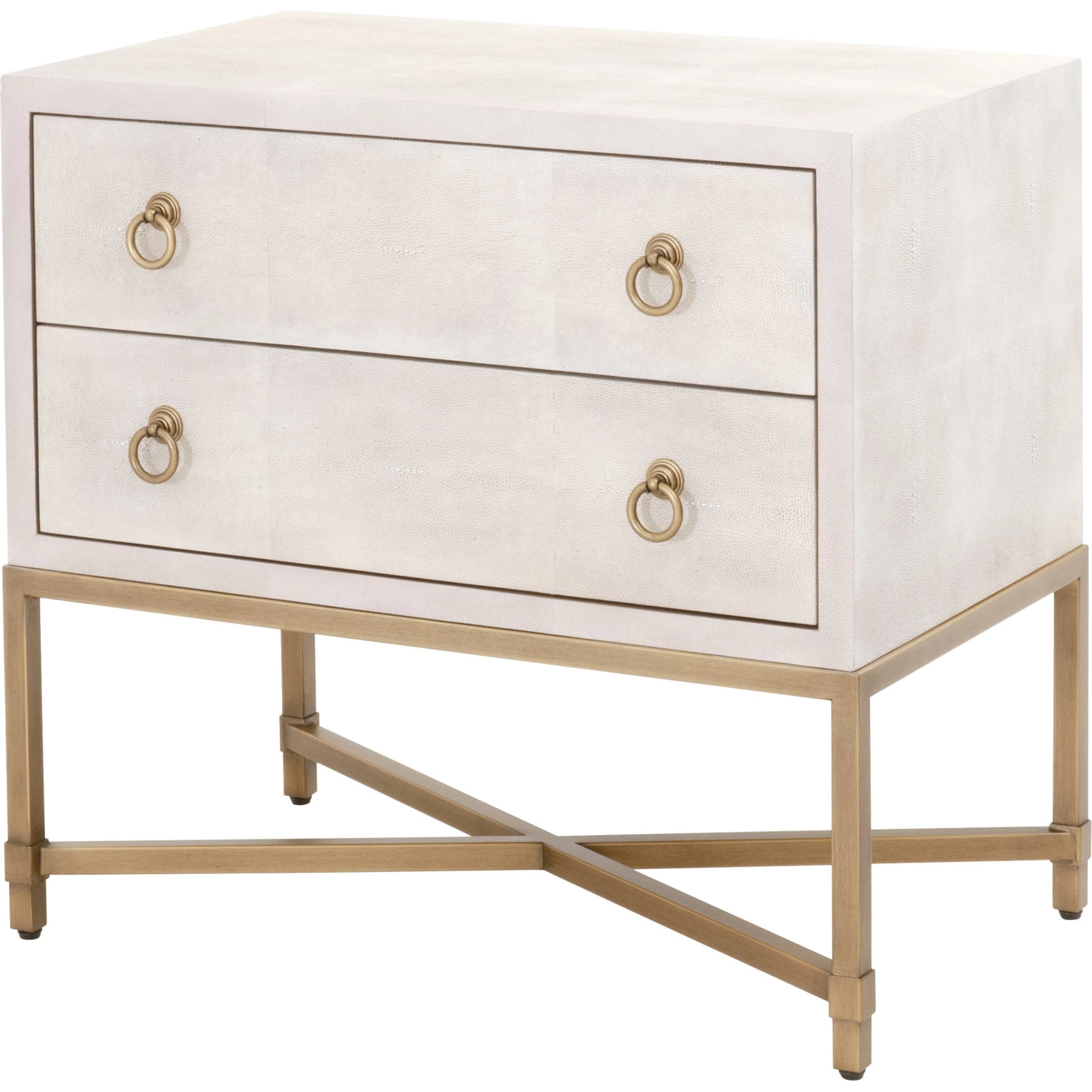 Strand Shagreen 2-Drawer Nightstand by Essentials For Living. Made from unique in a modern style.