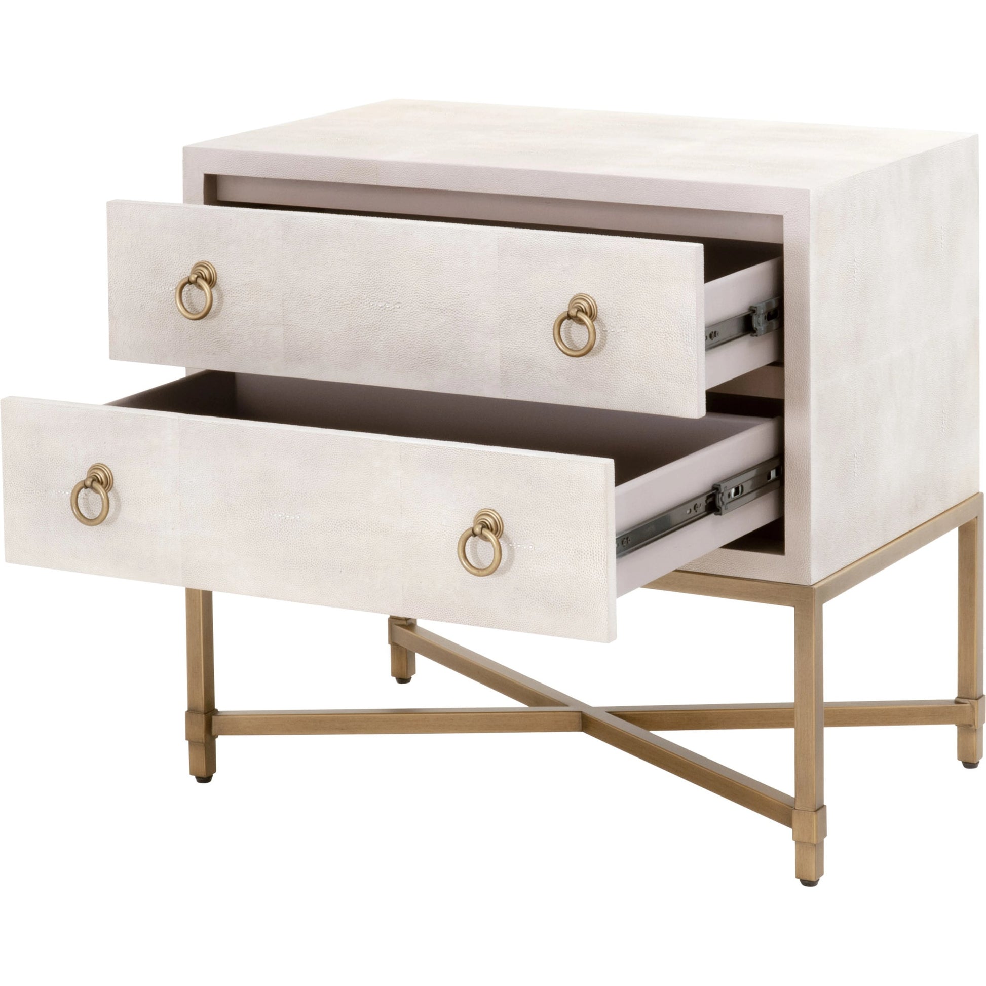 Strand Shagreen 2-Drawer Nightstand by Essentials For Living. Made from unique in a modern style.