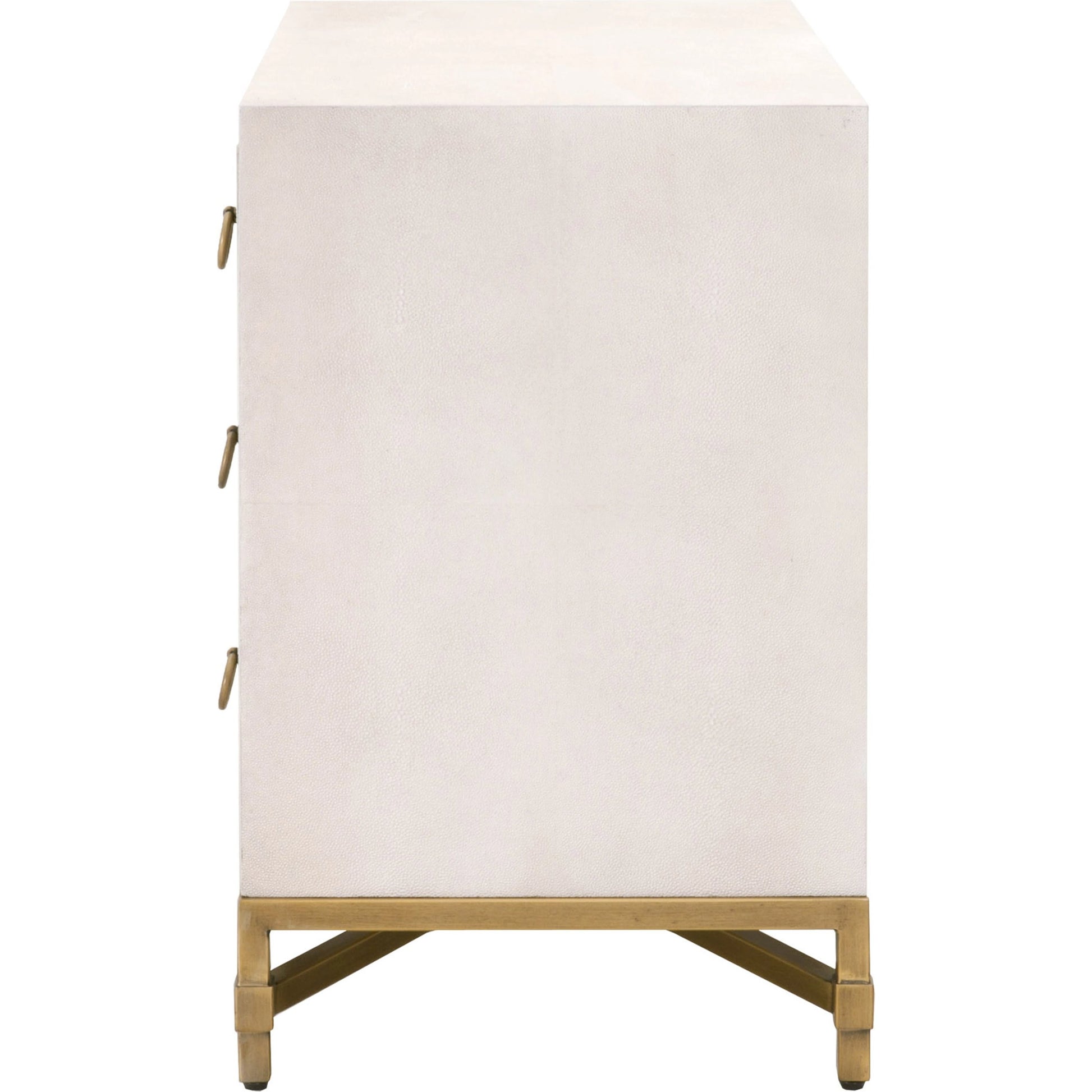 Strand Shagreen 3-Drawer Nightstand by Essentials For Living. Made from unique in a modern style.