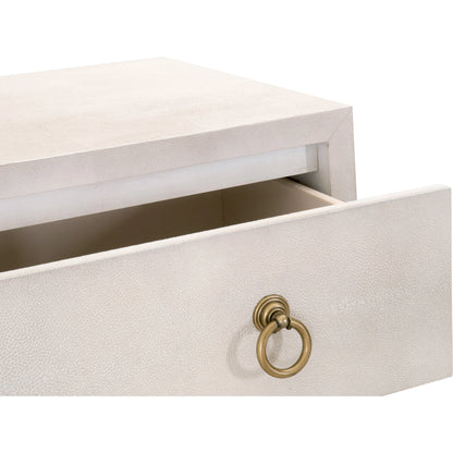 Strand Shagreen 3-Drawer Nightstand by Essentials For Living. Made from unique in a modern style.