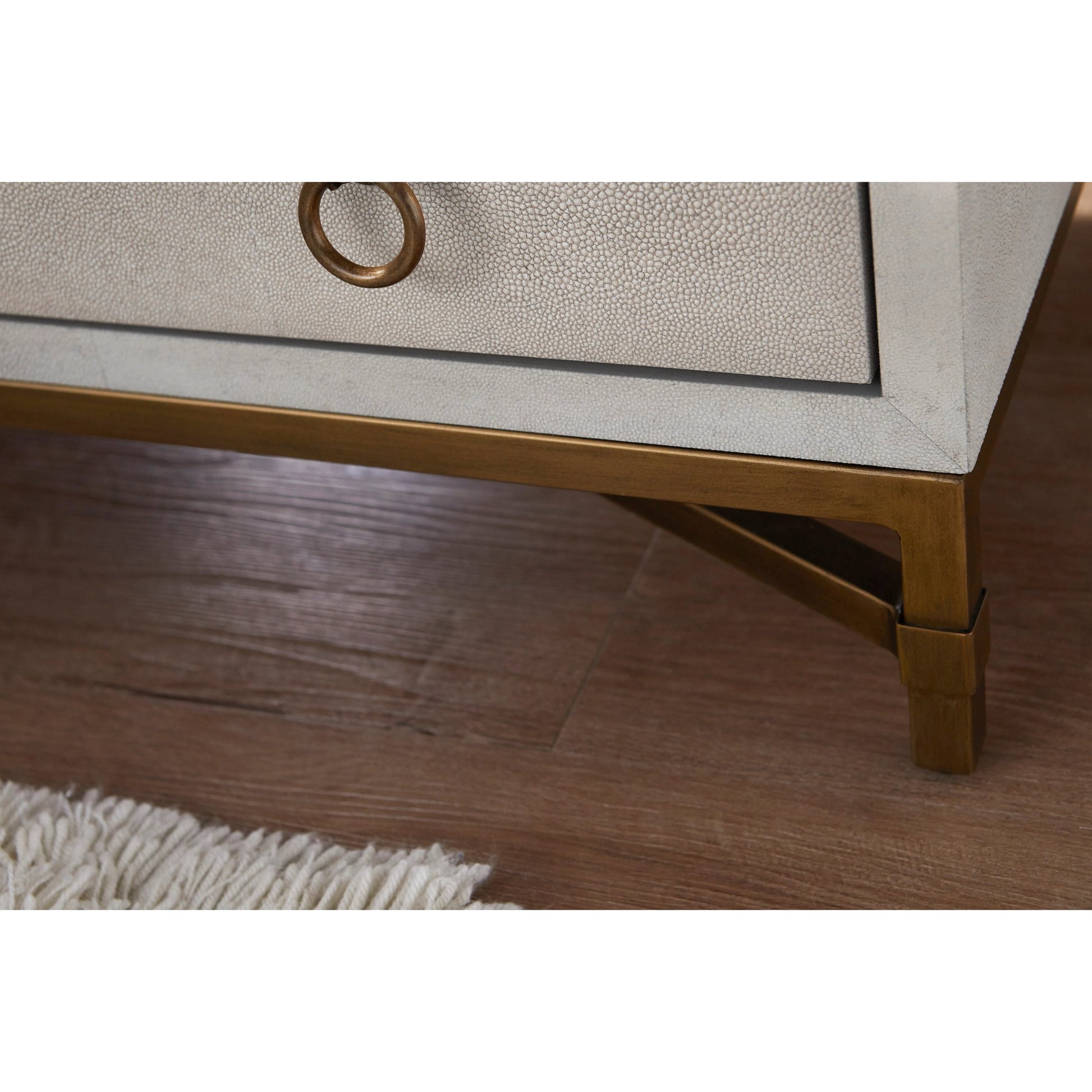 Strand Shagreen 3-Drawer Nightstand by Essentials For Living. Made from unique in a modern style.